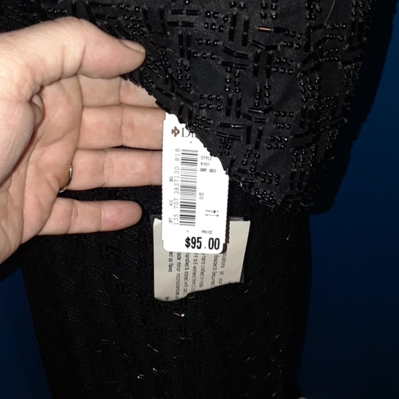 BNWT SCALA PLUS SIZE hand beaded cocktail dress - Picture 6 of 8